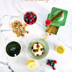 Quesos Cerrón - CERRON REQUESON FERMENTADO ECOLOGICO DE CABRA CREMA BUDWIG