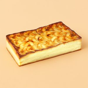 TARTA DE QUESO Y MANZANA